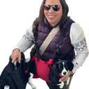 Fido Pro Airlift Ultra-Lite Dog Sling | Ultra-lite Sling Fit in Your Pocket & Bag | The solution for injury prevention and to assist Injured dogs | For Travel and Outdoor Adventures | Large(35–60 lbs)