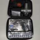 Deep Tissue Massage Gun, Portable Percussion Electric Muscle Massager for Pain Relief, Handheld Massagers with 30 Speeds & 6 Attachments for Back and Neck, Gifts for Men Women (Black)