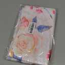 SDFBFVSA 2 Pcs Pink Rose Bird Decorative Throw Pillow Cover, Vintage Natural Flower Bouquet Art Design Square Pillowcases for Couch Sofa Bed Bedroom Apartment Dorm Living Room Office Home Decor, 18"L x 18"W