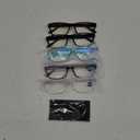Gaoye Professional Reading Glasses for All Day - Computer Readers with Blue Light Protection - 5 Pack +3.5
