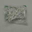 HOUSE DAY White Magic Space Saving Hangers, Premium Smart Hanger Hooks, Sturdy Cascading Hangers with 5 Holes for Heavy Clothes, Closet Organizers and Storage, College Dorm Room Essentials 10 Pack