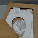 Mayfair NextStep2 Toilet Seat with Built-In Potty Training Seat, Slow-Close, Removable that will Never Loosen, Elongated, White