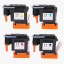 4 Pcs Printer Printhead, Magenta Black Cyan Yellow Print Replacement for HP Designjet 100 110 111 500 510 800 813 850, GYZOUKAds2z375uec