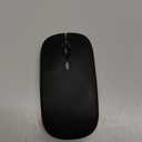 Wireless Bluetooth Mouse Rechargeable Laptop Mice with LED Lights Silent Slim Use(BT5.2 and 2.4G Portable USB) Dual Mode Computer Mouse for Laptop/iPad/Tablet/Apple/Computer/Mac (Black)