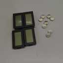 TASOGEN 6 Pack Mini Digital Thermometer Hygrometer,Indoor Temperature and Humidity Gauge Meter Monitor Fahrenheit (℉) for Home,Greenhouse,Jars