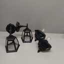 TEBLAMPUE Solar Porch Lights 2 Pack, Motion Sensor Solar Sconce Lights Outdoor, Aluminum Solar Powered Outdoor Wall Lights for House Front Porch Garage