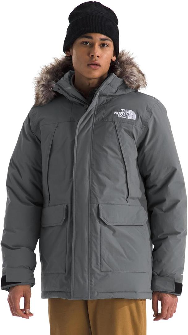 THE NORTH FACE Men's McMurdo Parka Waterproof Winter Jacket, 600 Fill Waterfowl Down Insulation, Adjustable 3 Piece Hood (X-Large)