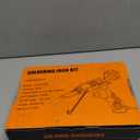 Soldering Iron Kit, Auto Feed Soldering Gun with LCD Display and 1C Precision Temp Control, 8-in-1 Set with Wire, Pump, Tip Cleaner, 5 Tips for Electronics Repair DIY, PCB, SMD (Gray)