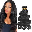 Body Wave Bundles Human Hair Natural Black Body Wave Bundles 18 20 22 inch Brazilian Remy Human Hair Bundle