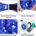 Paw Legend Washable Dogs Diapers Male Dog Belly Bands for Male Dogs Diapers Reusable Puppy & Doggie Diapers Male (3 Pack, Large)