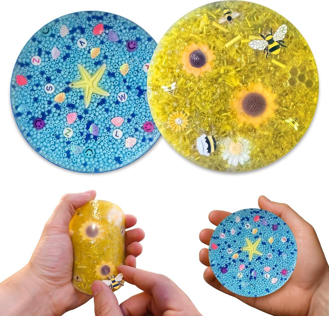 2 Pack Picky Pad, Skin Picking Fidget Toys, Picking Pad, Picky Pad Fidget, Sensory Pick Pad, Picky Pads Gift for Adults with Anxiety, ADHD, Trichotillomania Fidget Toys, Dermatillomania