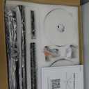 Fanbulous 60 Inch Ceiling Fans with Lights and Remote, Black Modern Plug in Ceiling Fan with 6 Speeds,Bright LED Light,Reversible Quiet DC Motor for Bedroom,Living Room