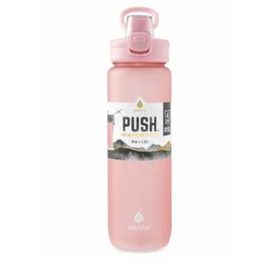 Manna, Plastic Bottle Push-Pink, 39 oz