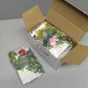 XunYee 6 Pcs 35.4 ft Flower Garlands Artificial Wildflower Vines Floral Hanging Backdrop Fake Flower Garlands Faux Silk Wildflower Vine for Wedding Bridal Shower Home Garden Wall Arch Decor(Spring)