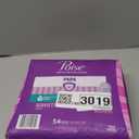 Poise Incontinence & Postpartum Pads for Bladder Leaks, 3 Drop Light Absorbency, Regular Length, 54 Count