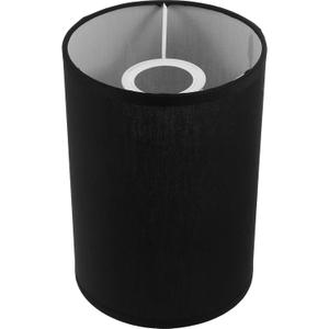 Luxshiny Round Decorative Lampshade 5.51X5.51X7.87 Inch Fabric Lamp Cover for E27 Socket Table and Floor Lamp Eye Protection and Stylish Lighting Accessory for Bedroom and Living Room