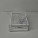 REALINN Under Sink Organizer, Pull Out Cabinet Organizer 2 Tier Slide Out Sink Shelf Cabinet Storage Shelves, Under Sink Storage for Kitchen Bathroom Cabinet, White, 1 Pack