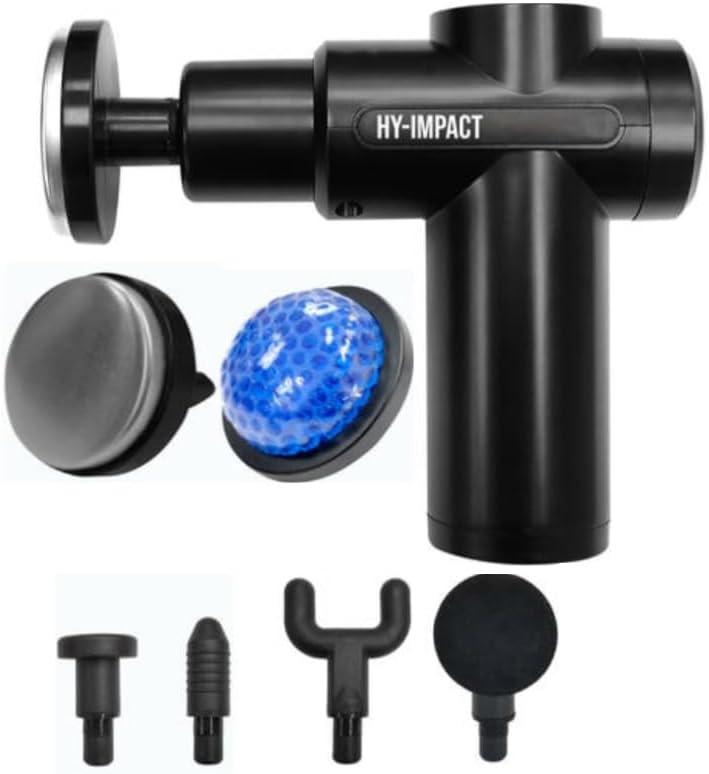 Hot Cold Relief Whole Body Deep Tissue Massager 6 Speed Cordless Lightweight LCD Display