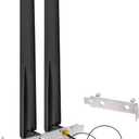 Eightwood WiFi 6 6E Antenna Tri-Band 2.4GHz 5GHz 6GHz + 10in PR-SMA Cable + Computer Slot Bracket for M.2 NGFF Intel Wireless Network Card