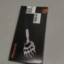 (4-Pack) Extendable Back Scratchers - Metal Claws with Telescopic Rubber Handles - Stocking Stuffers for Men, Women, Kids - Christmas Gift