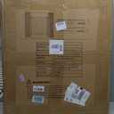 Safety 1st Easy Install Walk Thru Baby Gate for Doorway With Door, Dog Gates, Fits 29"-38", Easy Install 28" Tall, White