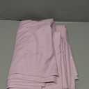 Cal King Size Flat Sheet - Hotel Quality Top Flat Bed Sheet Only - Ultra-Soft, Comfy, Breathable & Cooling - Fade & Wrinkle Free - Easy-Care, Stain & Shrink Resistant Bedding - Oeko-Tex - Light Pink