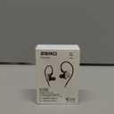 Linsoul 7Hz Salnotes Zero HiFi 10mm Dynamic Driver in-Ear Earphone IEM with Metal Composite Diaphragm Stainless Steel Faceplate Detachable 2Pin OFC Cable (Black, with Mic, Type C)