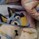 Jay Franco Bluey & Bingo Full Comforter Set - 7 Piece Bed Set Includes Sheet Set & Pillow Covers - Super Soft Clouds & Stars Kids Bedding