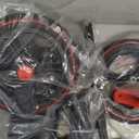 JMMD 6 in 1 Toddler Bike with Push Handle for Kids 18-60 Months, 12" Foldable Balance Bike with Training Wheels, Pedals, Brakes, Kickstand, Push Tricycle Toddler Gift & Toys for Boy & Girl (Large, Black)