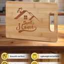 Housewarming Gifts New Home, New Home Gift Ideas - New Home Bamboo Cutting Board, Housewarming Gifts for Women Men, New Apartment, First Home New House Gift, New Homeowner Gifts Housewarming Gift