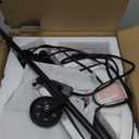 Adjustable Industrial Floor Lamps for Living Room - Rustic Reading Lamp with Pulley System, Modern Farmhouse Indoor Pole Task Lamp, Vintage Tall Standing Lamps for Bedroom Office, Blackened Bronze