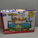 MEGA Pokmon Building Toys Set Training Stadium with 1101 Pieces, 5 Poseable Characters and Battle Play, for Kids (One Size)
