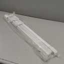 No Tools No Drill 1" Cordless Mini Blinds, Horizontal Light Filtering Blind, Vinyl Blinds for Indoor Windows 24" W x 64" H, White.