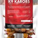 2 x Pur Luv Dog Treats, K9 Kabobs Made with Real Chicken and Duck, 12 Ounces, Dog Snacks, Healthy, Easily Digestible, Long-Lasting, High Protein Treat, Satisfies Urge to Chew (EXP 03/15/28)