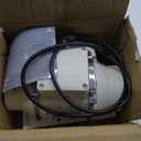 Voltset 4 Inch Duct Fan, Inline Ventilation Exhaust Fan, 280 CFM Duct Intake High Efficiency Air Fan for Vent Bathroom, Kitchen, Grow Tent, Hydroponics, 3D Printer