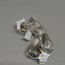 Kanayu 3 Pcs Ul Listed Extension Cord Indoor 6 ft 9 ft 12ft Heavy Duty 2 Prong Extension Cord 120 Volts Outlet Electric Extender Wire for Outdoor Christmas String Lights Connect Extend(Clear)