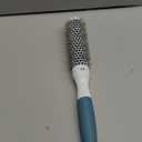Round Brush for Blow Drying  Extra Small Ceramic Thermal Ionic Roller Brush for Sleek, Salon Blowout  Lightweight Round Hair Brush for Precise Styling and Manageable Hair (Bristle 1.7in, Barrel 1in)