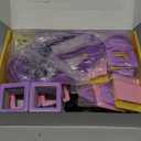 124PCS Magnetic Tiles Toys for 3 4 5 6 7 8+Year Old Boys Girls Upgrade Macaron Castle Blocks Building Set for Toddlers STEM Creativity/Educational Toys for Kids Valentines Day Christmas Birthday Gifts