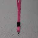 Pink Lanyard for Keys & ID Badges Cute Key Keychain Lanyard for Women Teachers Staff Girls Plain Breakaway Badge Neck Lanyard