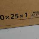 20x25x1 MERV 8 Air Filter,AC Furnace Air Filter,Reusable ABS Plastic Frame (Actual Size: 19 3/4" x 24 3/4" x 3/4")