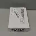 Dreyoo Complete Toilet Shut Off Valve Set with 1/2 x 3/8'' Compression Straight Stop Valve, 12" Length 3/8" COMP x 7/8" BC Toilet Connector Hose, Escutcheon Plate, Disconnect Clip & Sealing Tape