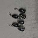Konohan 6 Pcs 433Mhz Gate Remote Control Automatic Sliding Gate Opener Hardware Cloning Electric Rolling Driveway Closer Key Fob Universal Controller Security Alarm Lock