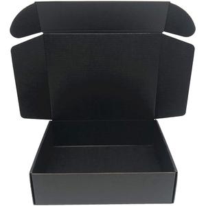 Black Shipping Boxes 15x11x3.1 Inch Cardboard Storage Mailers Box 25 Pack