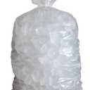 Aluf Plastics 0.6 MIL Clear Poly 5 LB Ice Buckets Liners Poly Food Bags - 8" x 3" x 15" - Pack of 1000 - For Ice, Fruits, Vegetables, Cheese, Meat, & Frozen Products