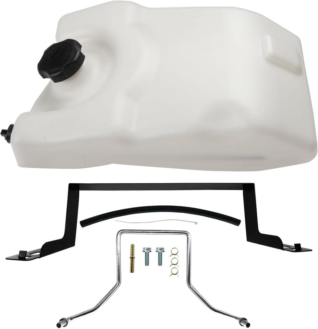 Fuel Gas Tank with Cap, Compatible with John Deere/Scotts/Sabre, L100/L110/L120/L130/L105/L118/L111/L108 & More, Replaces# GY21876