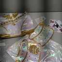 SAVITO Pop Idol Cosplay Costume Popular Singers Stage Costumes for Ages 3-12 Black Printed Costumes Black B (7-8 Years/140CM)