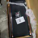 Walking Pad, Under Desk Treadmill with Incline for Home Office 2.5HP Portable Walking Treadmill with 265 Lbs Weight Capacity Walking Machine, Remote Control, LED Display