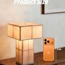 Cordless Table Lamp, Rechargeable, Dimmable, Silky White Touch Lamp