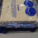 Blissful Diary Vegan Leather Baby Play Mat, 50x50 Thicken Foam Cushioned & Waterproof Playpen Mat for Infants and Toddlers, Stylish and Just Wipe-Clean Playmat for Baby Play on Floor, Taupe