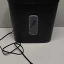  8-Sheet Cross Cut Paper Shredder and Credit Card Shredder - Black